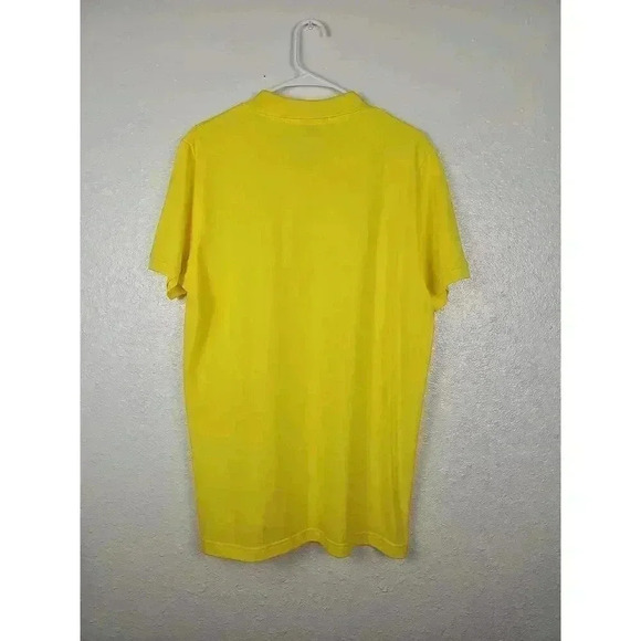 NWT US Polo Assn Yellow Pique Polo Shirt Short Sleeve Medium - Picture 5 of 5